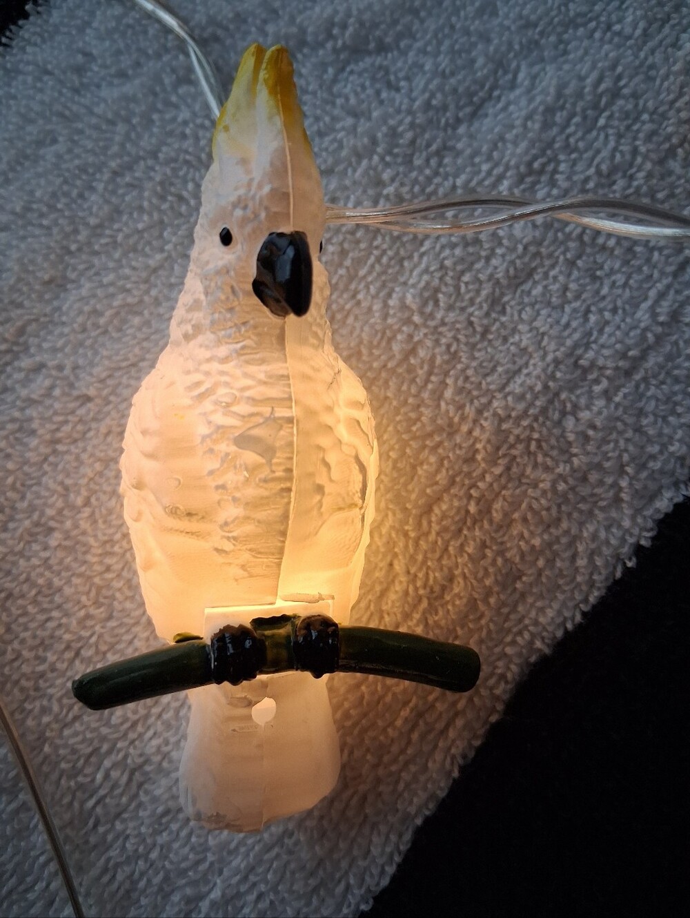 Cockatoo String Party Lights - Battery Operated - Used Once Indoors